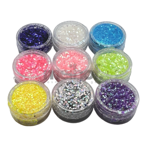 Preview: NAM24 Nailart Glitter Pailetten Laser | Abverkauf Mix Set 9-teilig Preview: NAM24 Nailart Glitter Pailetten Laser | Abverkauf Mix Set 9-teilig